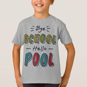 Funny Last Day of School Boys' Tee - Bye School