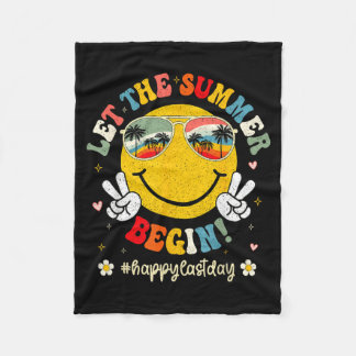 Funny Last Day Of School Teacher Kids Let The Fleece Blanket