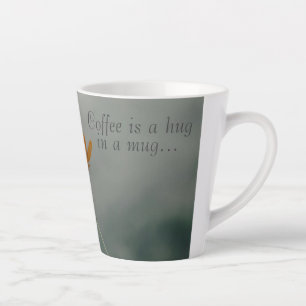 Funny Latte Mug - "But First, Coffee"