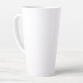 Funny latte mug gift for kitchen chef cook (Left Angle)