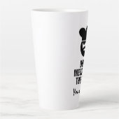 Funny latte mug gift for kitchen chef cook (Front)