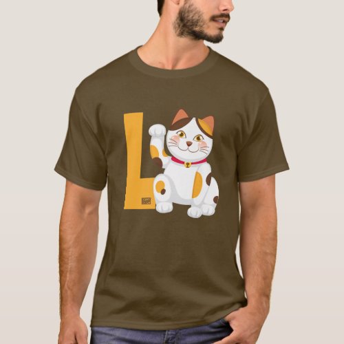 Funny Laugh LMAO Manekineko Chinese Lucky Cat Puns T_Shirt