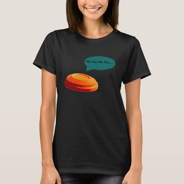 Funny Laughing Ha Ha Ha Novelty Men Womens Sportin T-Shirt (Front)