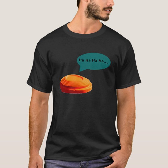 Funny Laughing Ha Ha Ha Novelty Men Womens Sportin T-Shirt (Front)