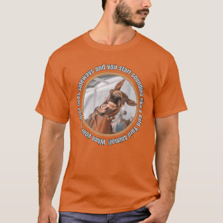 Funny Laughing Horse family T-Shirt