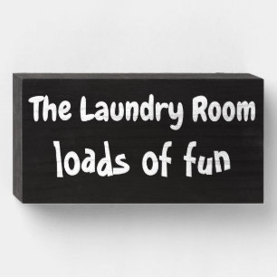 Funny Laundry Room Sign