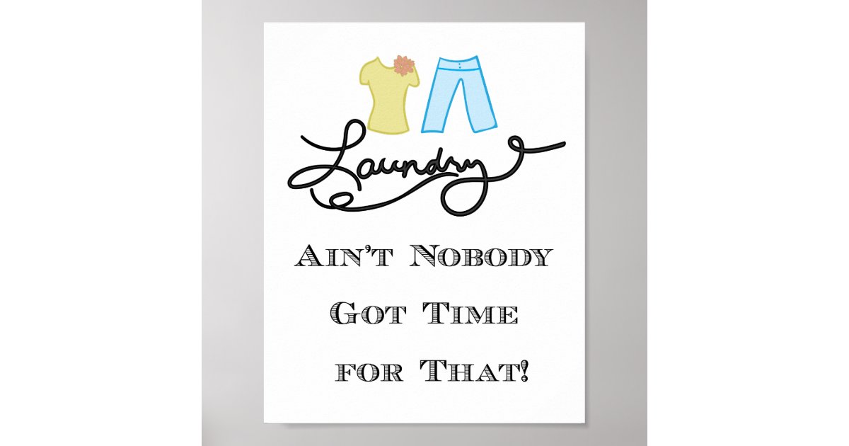 Funny Laundry Room Wall Art | Zazzle.com