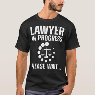 Funny Law Student Art Men Women Lawyer Law School  T-Shirt
