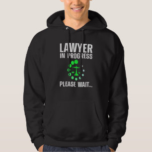Funny Law Student Men Women Lawyer Law School Bar Hoodie