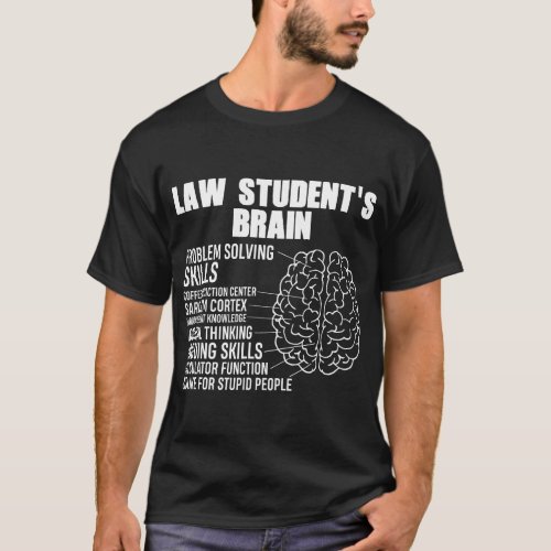 Funny Law Students Saying Lawyer gift Study Law T_Shirt