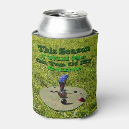 Funny Lawn Bowls Be On Your Game   Can Cooler
