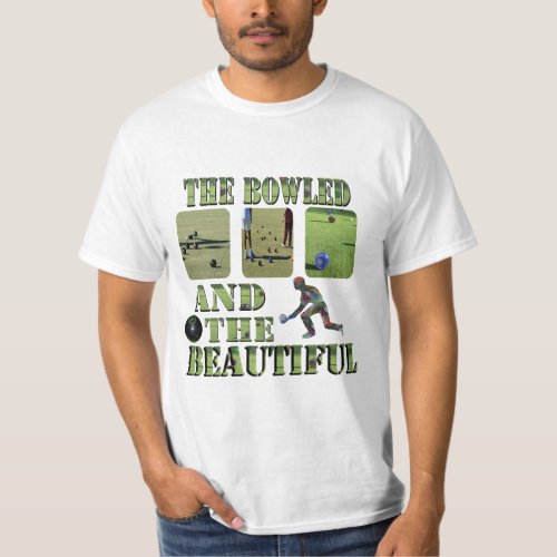 Funny Lawn Bowls Beautiful Design T_Shirt