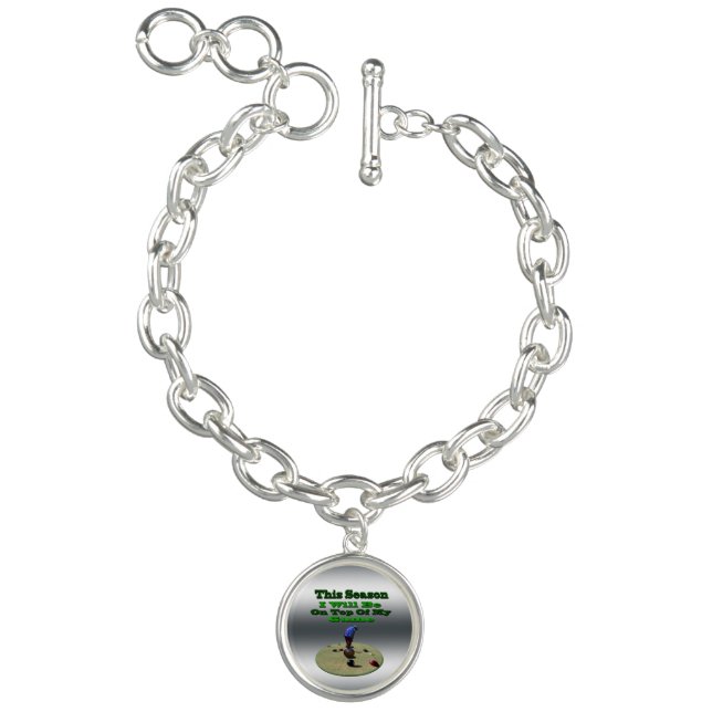 Funny Lawn Bowls, Charm Bracelet (Product)