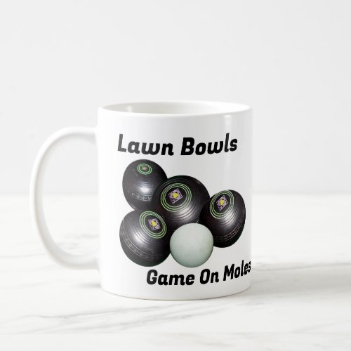 Funny Lawn Bowls Game On M Coffee Mug