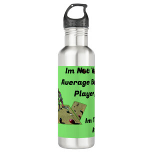 Funny Lawn Bowls Ranger,  Stainless Steel Water Bottle
