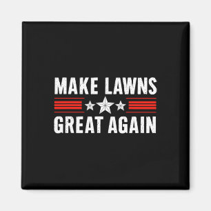 Funny Lawn Mower Dad Gardener Make Lawns Great Aga Magnet