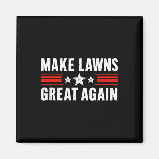 Funny Lawn Mower Dad Gardener Make Lawns Great Aga Magnet