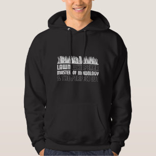 Funny Lawn Mowing . Garden Lawn Mower Yard Work Gi Hoodie