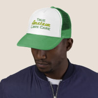 Funny Lawn Mowing Trucker Hat