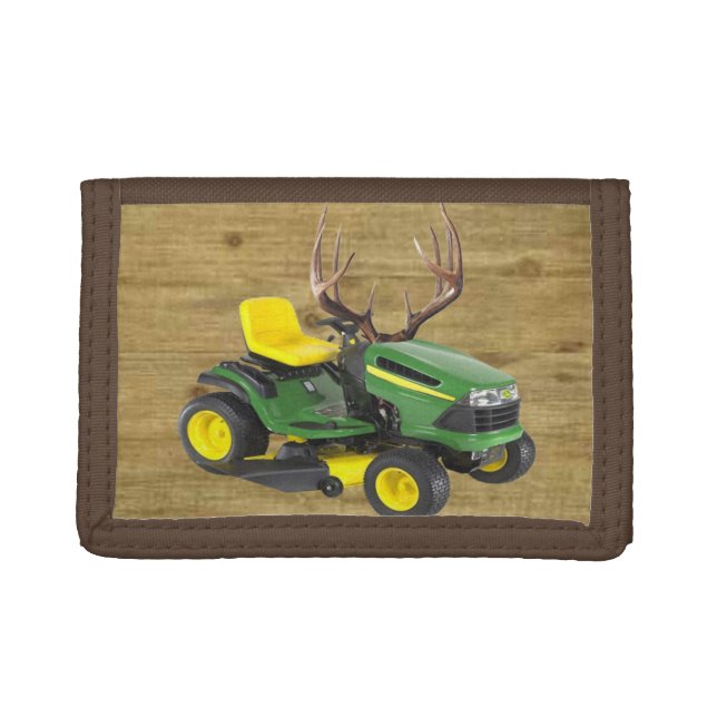 Funny Lawnmower Wallet (Front)