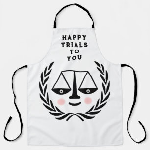 Funny Lawyer Adult Apron