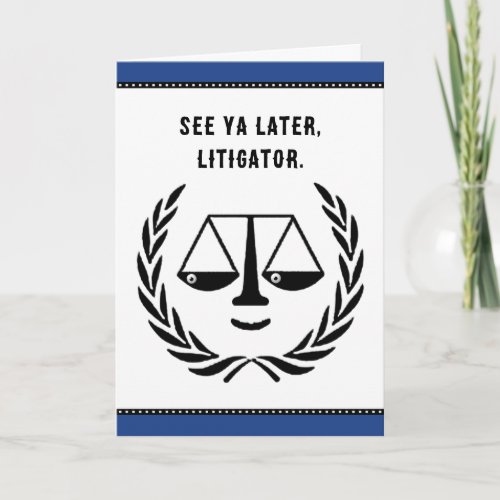 Funny Lawyer Card