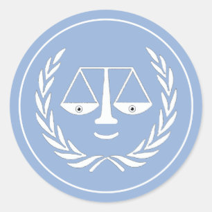 Funny Lawyer Classic Round Sticker