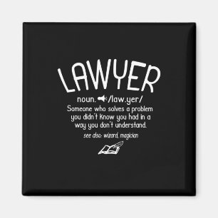 Funny Lawyer Definition Magnet