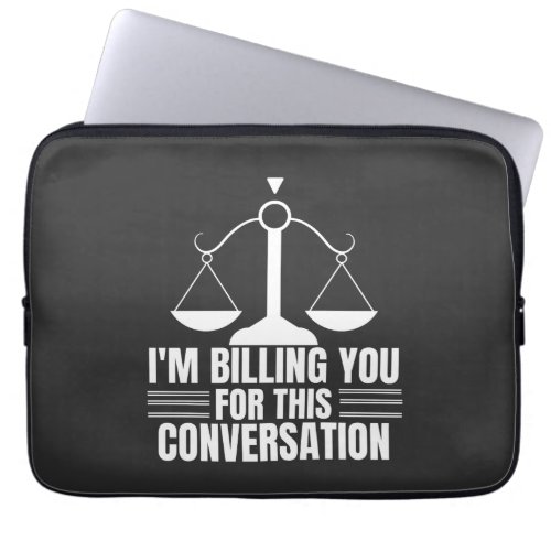 Funny Lawyer Gift  and Law Graduation Gifts  Laptop Sleeve