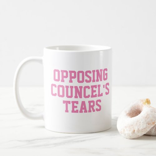 Funny Lawyer Gift for lawyer Pink Coffee Mug