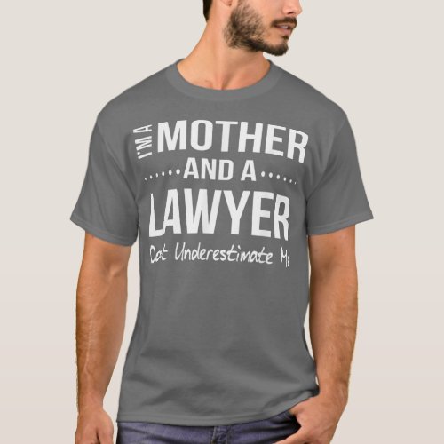 Funny Lawyer Gift Women Mom Law School Bar Eam T_Shirt