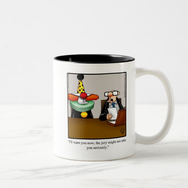 Funny Lawyer Humor Mug Gift (Right)