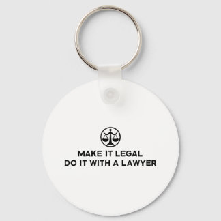 Funny Lawyer Keychain