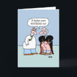 Funny Lawyer Law Office Birthday Card<br><div class="desc">This all occasion (any occasion) legal profession greeting card by Swiss is especially designed to be given to or by a member of the legal profession... .a judge... an attorney... a magistrate... a court clerk... .a LAW STUDENT! Turn this card into a BIRTHDAY card by CUSTOMIZING the inside copy to...</div>