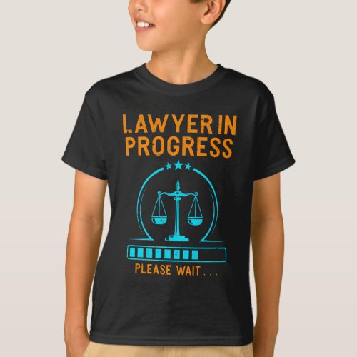 Funny Lawyer Loading Lawyer Graduation T_Shirt