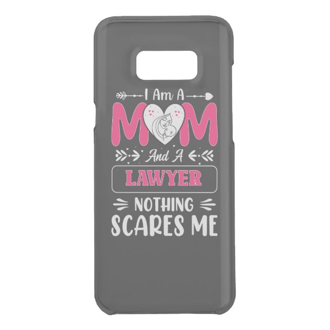Funny Lawyer Mom, Lawyer Mom Funny Uncommon Samsung Galaxy Case (Back)
