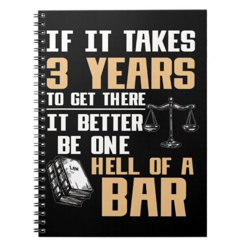 Funny Lawyer Student Future Attorneys Notebook