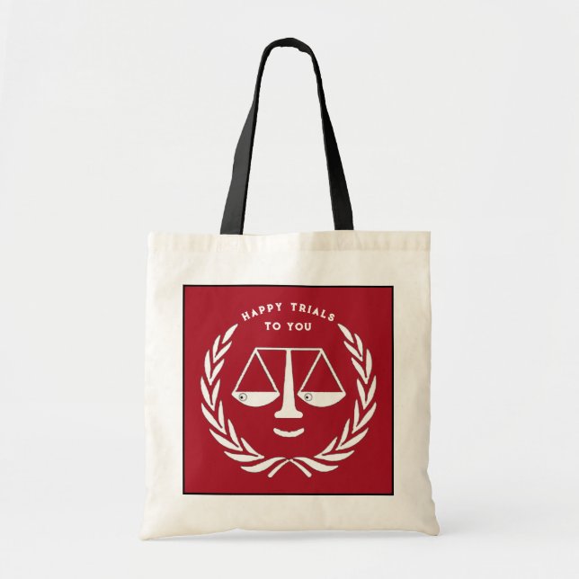 Funny Lawyer Tote Bag (Front)