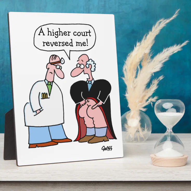 Funny Lawyers Law Office Cartoon Desk Plaque | Zazzle