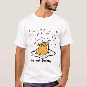 "Funny Lazy Egg Birthday T-Shirt Cute Meh Birthd