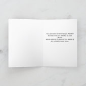 Funny Legal and Law Theme Christmas Holiday Card (Inside)