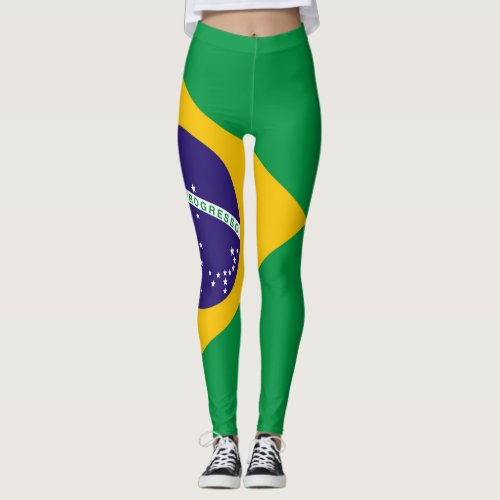 Funny Leggings flag Brazil Super Christmas Gifts