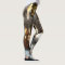 Funny Leggings with Wrapped Guitar and Fairy Image