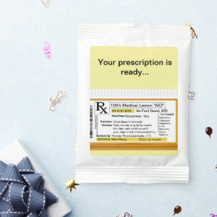 Funny Lemonade Get Well Drink Mix