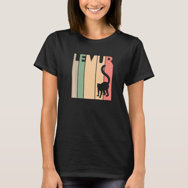Funny Lemur Costume T-Shirt (Front)