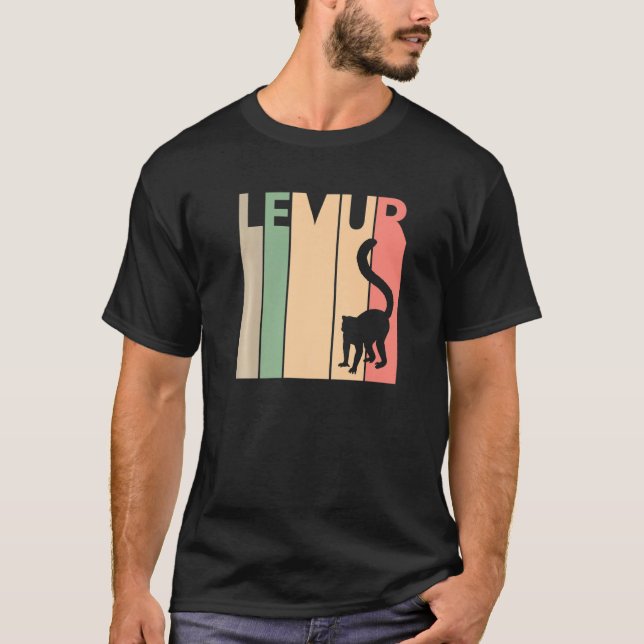 Funny Lemur Costume T-Shirt (Front)
