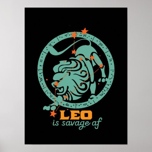 Funny Leo Zodiac Star Sign Astrology Birthday