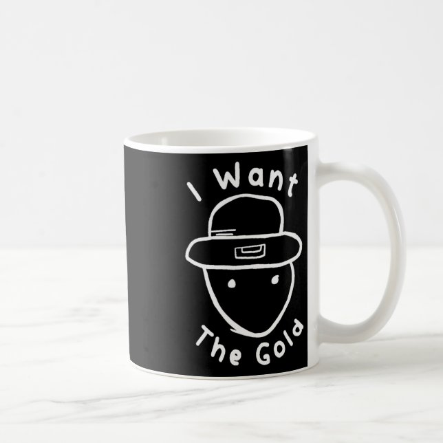 Funny Leprechaun Amateur Sketch Meme St Patricks D Coffee Mug (Right)