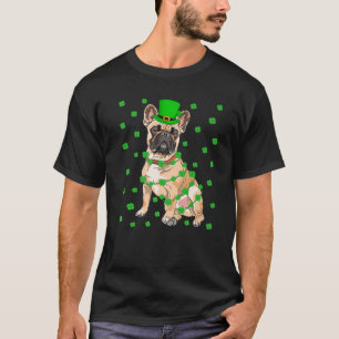 Funny Leprechaun Hat French Bulldog St. Patrick's T-Shirt
