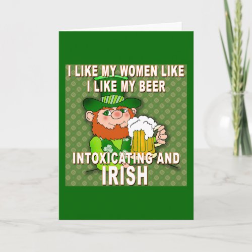Funny Leprechaun Meme for St Patricks Day Card